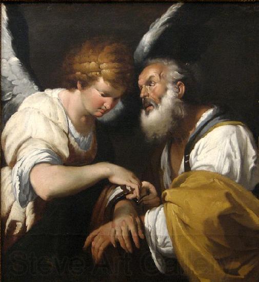 Bernardo Strozzi The Release of St. Peter Spain oil painting art